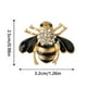 thumbnail image 4 of Sonducket Broche Insecto Deslumbrante Diseñador Rhinestone Vintage Breastpin Día de San Valentín Broches de fiesta de boda para mujer Regalo de la Accesorios de disfraces Negro NO1 Sonducket AP004693-01, 4 of 6