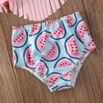 thumbnail image 6 of Douhoow 0-24M Newborn Baby Girl Swimsuit Tassel Tops Watermelon Bow Shorts Infant Swimwear, 6 of 8