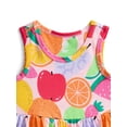 thumbnail image 3 of Wonder Nation Toddler Girls Sleeveless Knit Tank Play Dress, Sizes 12M–5T, 3 of 3