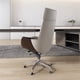 thumbnail image 3 of Luxury Recliner Office Chair Salon Study Foot Pedal Minimalist Executive Wheels Office Chair Floor Cadeira Gamer Furniture My Lux Decor Round, 3 of 18