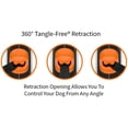 thumbnail image 4 of Correa retráctil para perros TUG 360°, cinta de nailon de 16 pies, sin enredos, 4 of 6
