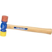 VAUGHAN Soft Face Hammer, VN19410, 12 oz, Hickory Handle