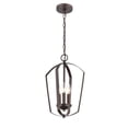 thumbnail image 5 of Millennium Lighting  Ivey Lake 3 Light Chandelier in Multiple Finishes Rubbed Bronze Oil Rubbed Bronze, 5 of 6