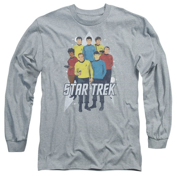 Star Trek - Here Here - Long Sleeve Shirt - Small