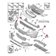 thumbnail image 3 of 9810028380, Anti Impact Protective Front Bumper Bracket 2PCS  For Vehicle, 3 of 8