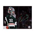 thumbnail image 1 of Filip Gustavsson Signed Minnesota Hockey Goalie Mask Profile 8x10 Photo, 1 of 2