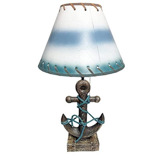 Urbalabs Western Cowboy Six Shooter Belt Cowboy Roper End Table Standing Table Lamp Nightstands Living Room End Tables Lamps for Bedrooms Office (Brown Pistol) (Teepee)