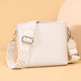 thumbnail image 4 of Bolso Mano Diseñador Hombro Cuero Genuino Suave Con Correa Guitarra para Mujer, 4 of 9