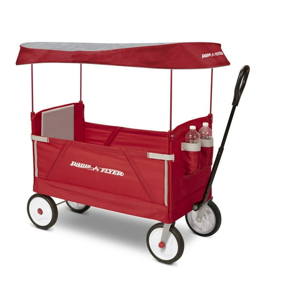 Radio Flyer 3-in-1 EZ Fold Wagon® with Canopy