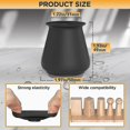thumbnail image 2 of 16pcs Chair Leg Floor Protectors, Silicone Covers To Protect Floors Felt Bottom Furniture Non Slip Protector Pads Caps, 2 of 5
