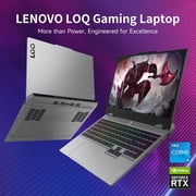 Lenovo LOQ 15.6 1920 x 1080 RTX FHD 144Hz Gaming Laptop,Intel Core i5-13450HX, 12GB DDR5, 1TB SSD,NVIDIA GeForce RTX 5050, Backlit Keyboard, Windows 11 Pro,Luna Grey