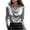 Gray, variant on SDNall Fashion Clothing,Tops For Women Trendy,Women's Satin Collar Neck Drape Ruched Front Long Sleeve Blouse Shirt Top