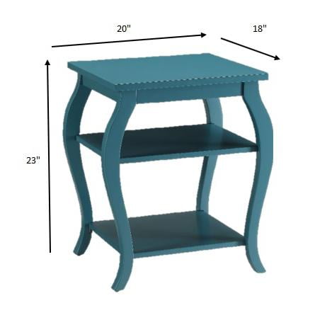 Pop Of Color Bow Leg Square End Or Side Table Pop Of Color Bow Leg Square End Or Side Table