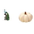 thumbnail image 1 of Estatua De Calabaza De Pavo Real, Colección De Esculturas De Animales, Elegante Adorno De Mesa, Cojín Decorativo De Felpa Para Sofá, Dormitorio, Oficina, Sala De Estar, Estantería,, 1 of 8