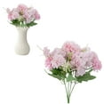 thumbnail image 2 of Five-Branch Artificial Flower Pink, Artificial Rose Flower Flowers Simulation Rose Wedding Bouquetss Rose Flower Flower Hand Tied Bouquet, 2 of 9