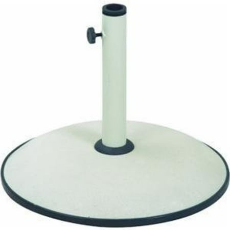 18" Natural Concrete Outdoor Patio Umbrella Base