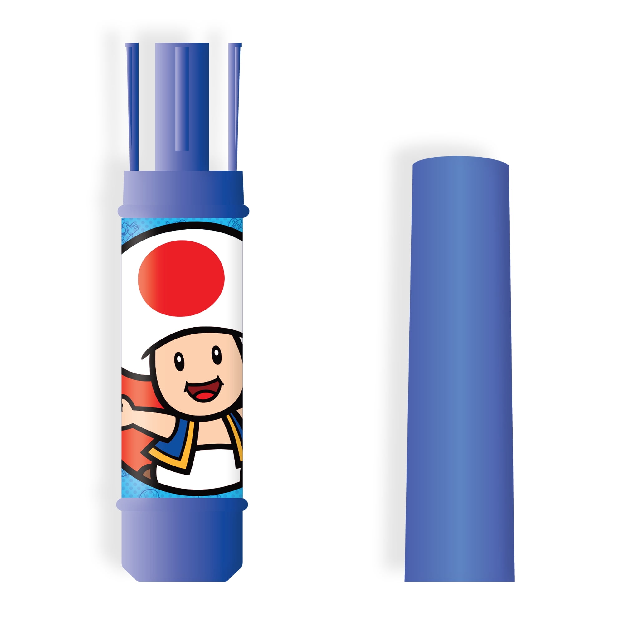 Nintendo Super Mario Bros. Jumbo Sidewalk Chalk Set with Holders, 4 Chalk Sticks