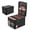 Black, variant on Lockable Collapsible Fireproof File Box with Handle, Fireproof Document Organizer for Letter Legal Folders Certificates