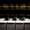 Old Piano Keys, variant on Elephant Stock Piano Keys Wall Art - Horizontal Multi Panel Canvas - Living Room Wall Decor - Music Multi Panel - Black And Gray Decor - 36" x 22"