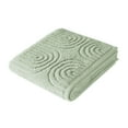 thumbnail image 3 of Beautiful by Drew Barrymore Textured Hand Towel, Soft 100% Cotton, Sage Green, 3 of 8