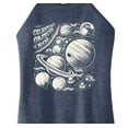 thumbnail image 3 of Instant Message - Celestial Objects - Outer Space - Planets - Astrology - Womens High Neck Tank, 3 of 6