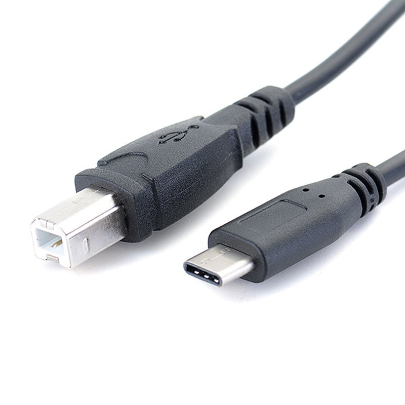 USB-C Type-c Male to USB B Type Male Data Cable Cord Phone Printer BP 