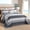 Navy & Gray, variant on DDUOXIN Oversized King Bedspread 128 X 120 Extra Wide Comforter, 100% Cotton Patchwork Plaid Quilt, Lightweight Reversible Farmhouse Coverlet Bedding Set, 3 - Piece for All Season