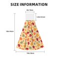 thumbnail image 3 of Yiaed Autumn Maple Leaves Print Coral Velvet Wipes Absorbent Wipes Cleaning Cloths Household Table and Dish Wiping Cloths, 3 of 7