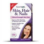 Natrol Skin, Hair, Nails with Lutein Capsules, 60 Ct
