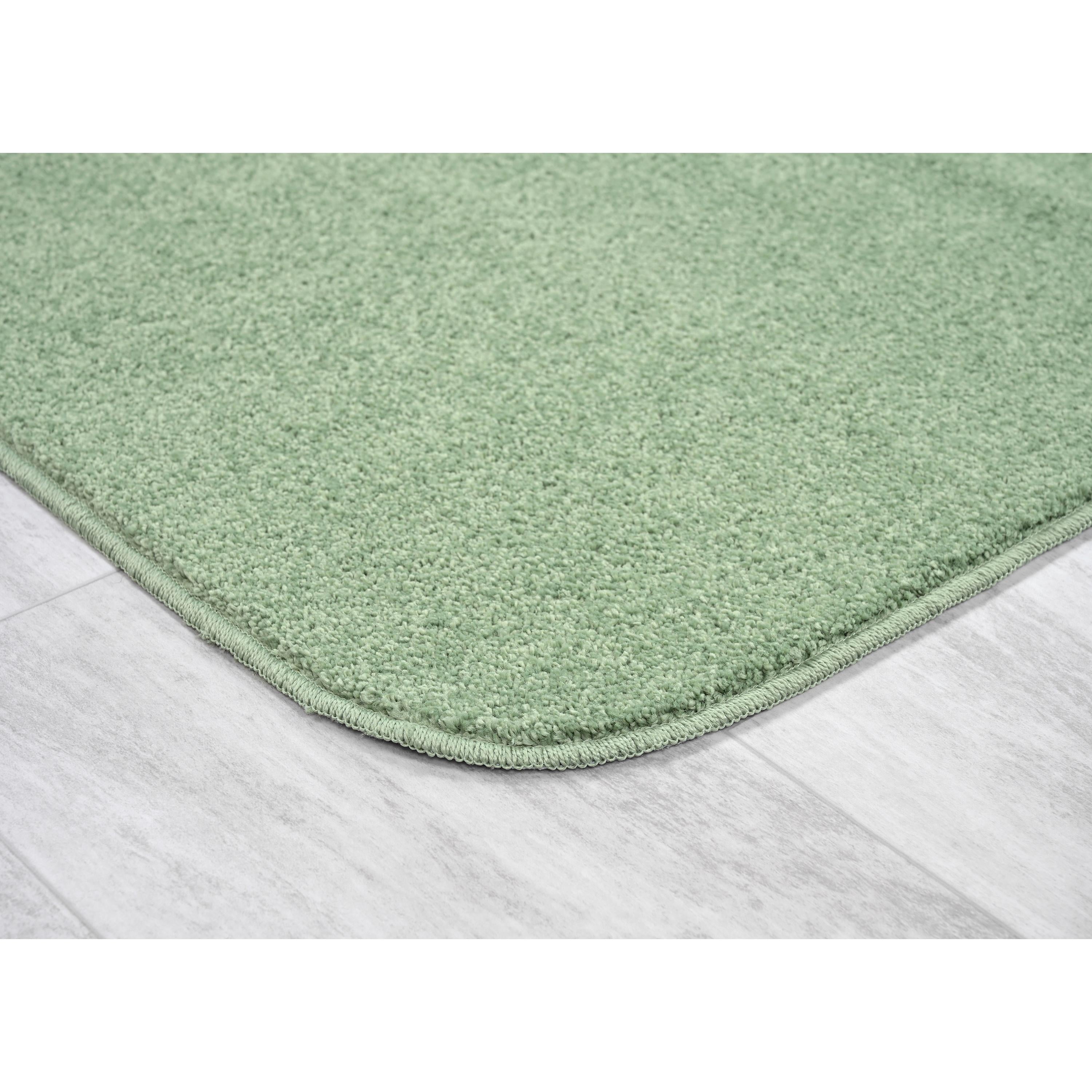 Garland Rug Gramercy Washable Polypropylene Deep Fern Bath Rug, 24" x 40"