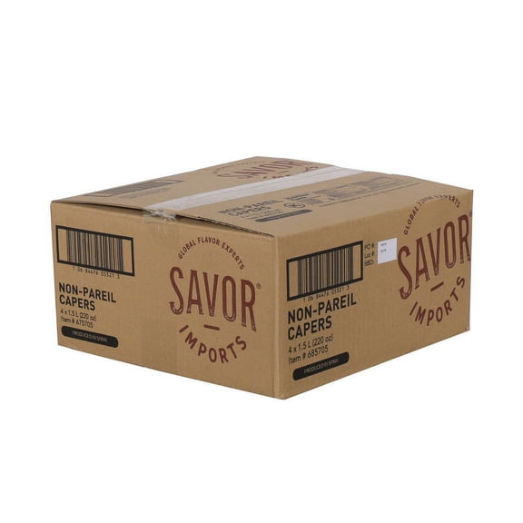 Savor Imports Non-Pareil Capers 4-Count 1.5 Liter