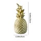 thumbnail image 3 of Adorno de piña dorada, estantería moderna, vitrina para vinos, decoración para sala de estar, organizador de escritorio, resistente, madera maciza, diseño de 2 niveles, decoración para, 3 of 8