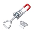 thumbnail image 5 of HINTRMENT Red Metal Toggle Latch Clamp 1Pcs for Vertical Clamping in Tool Chest and Box, 5 of 5