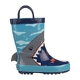 thumbnail image 2 of Rugged Bear Boys  Rainboots without Loops, Blue, 4, 2 of 5
