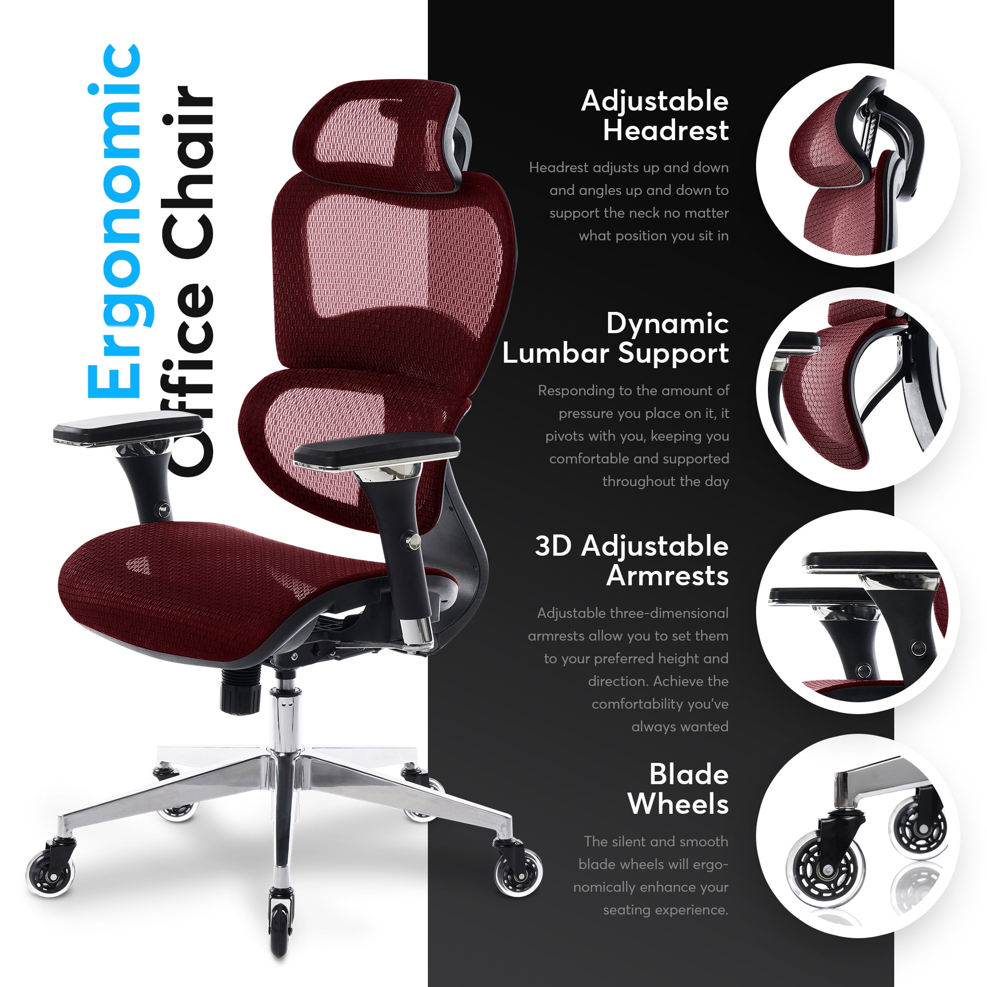 Ergo Chair Pro. Стойка per Ergo d500. Кресло компьютерное YAMASORO. D3 Ergo Waterproof. Support manual