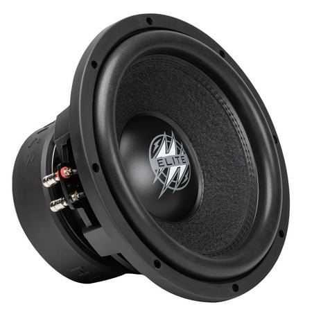 Hifonics ELITE 12” Car Mount Subwoofer Dual Voice Coil Car Audio Speaker 1600 Watts, Black