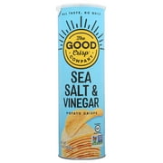 The Good Crisp Company, Sea Salt & Vinegar Flavor Potato Crips, 5.6 Oz (Pack of 8)