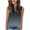 White, variant on Jalioing Women's Tank Tops Fashion V Neck Button Sleeveless Tank Shirts Summer Trendy Casual Gradient Shirts