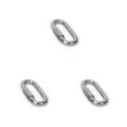thumbnail image 4 of Ruiboury D Shaped Buckle Fast Release Screw Locking Carabiner Chain Connector M8 3Set, 4 of 6