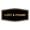 Black Gold, variant on Signs ByLITA Fancy Lost & Found Sign (Red) - Medium