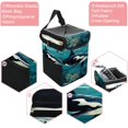 thumbnail image 2 of Whale Foldable Car Garbage Can with Lid, Leak-Proof, Hanging Storage Bag - Trash Can for Car, Mini Trash Can, 2 of 6