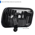 thumbnail image 4 of Spec-D Tuning Clear Lens Fog Lights + H10 Bulbs Included Compatible with Dodge Ram 1500 2500 3500 2009-2012 L+R Pair Assembly, 4 of 7