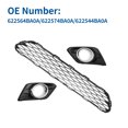 thumbnail image 3 of No.622564BA0A/622574BA0A/622544BA0A Front Lower Fog Lamp Bezel Cover Trim for Nissan Rogue 2.5L 1 Set, 3 of 7
