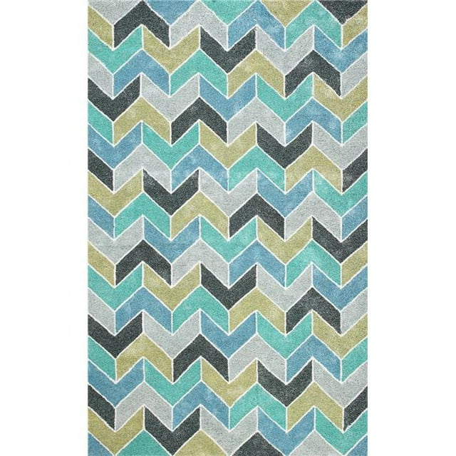 Dynamic Rugs PP698392999 5 x 8 ft. Patio 8392 Rectangle Contemporary Area Rug - 999 Multi Color