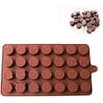 thumbnail image 2 of Moldes de silicona con 21 cavidades y divertidos emojis para cupcakes, adornos para brownies, caramelos blandos y duros, gomitas, bombas de grasa cetogénicas, gelatina y bandeja para cubitos de hielo, 2 of 4