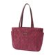 thumbnail image 2 of Bolso tote para mujer, multiusos, regalo, bolso de mano informal para trabajo, playa, las compras y los viajes. Rojo, 2 of 8