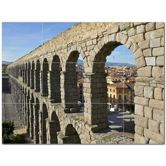 Bridge Ceramic Tile Mural Kitchen Backsplash Bathroom Shower 400238-XL43