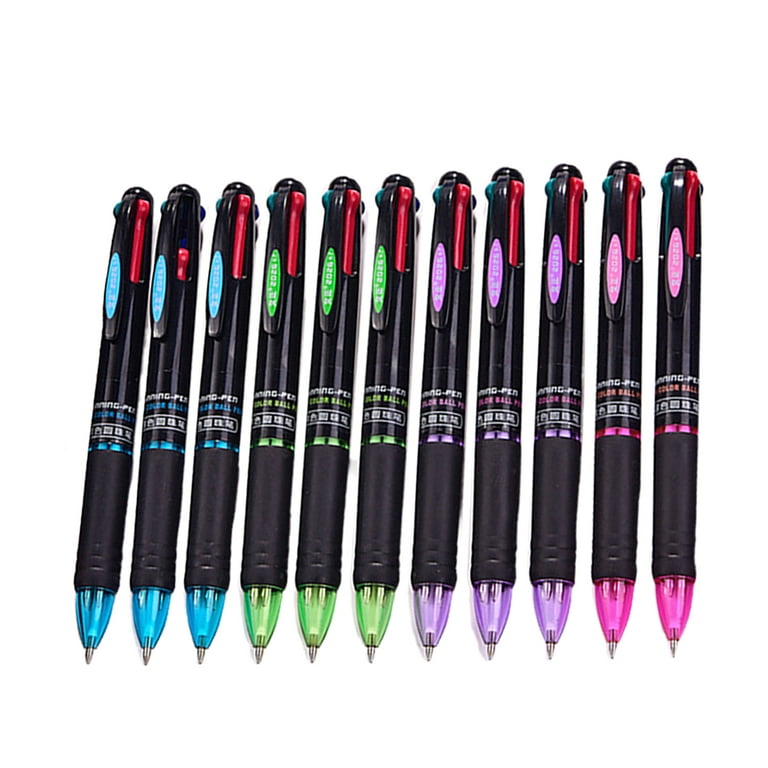 4 Pcs conference pens Multi Colored Pens Creative Rotation Pens