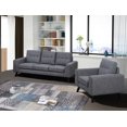 thumbnail image 3 of Topline Home Furnishings 2-piece Chenille Sofa & Chair Set, 3 of 4