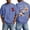 Blue, variant on Fruit of the Spirit Christian Graphic T Shirts for Men Vintage Washed Oversized Tshirt Faith Back Print Religious Short Sleeve Casual Tops for Streetwear Summer
